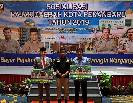 Kejar Target PAD, Bapenda Pekanbaru Berikan Umroh Gratis